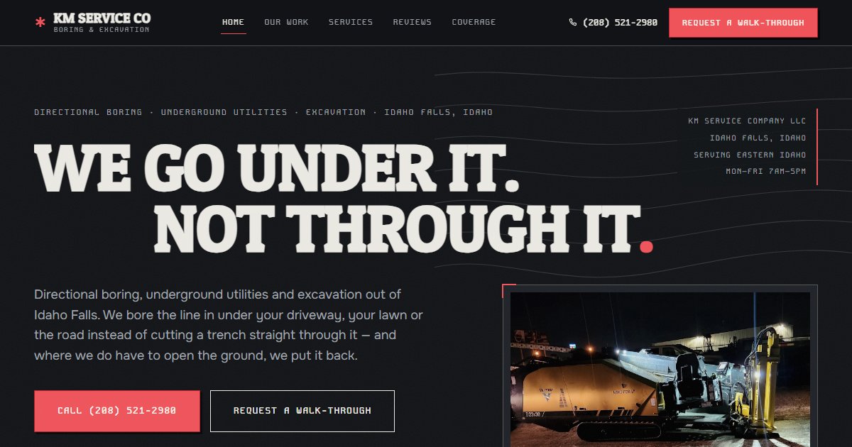 KM Service Company LLC website