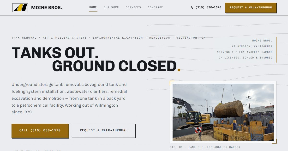 Moine Bros. website